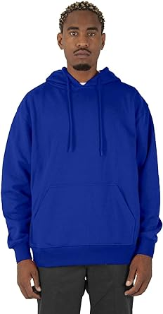 Shaka Wear Mens Men’s Hoodie Sweatshirt – Heavyweight Long Sleeve Fleece Soft Warm Casual Hooded Pullover Sweater Top