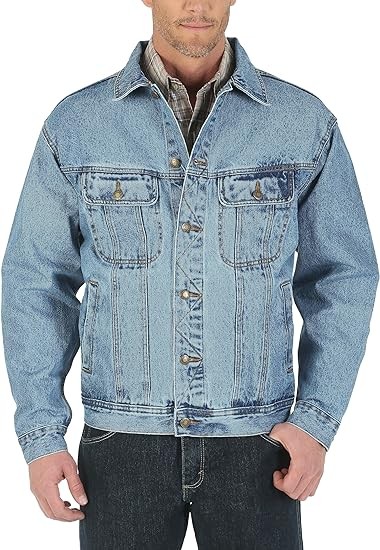 Wrangler Men's Rugged Wear Unlined Denim Jacket