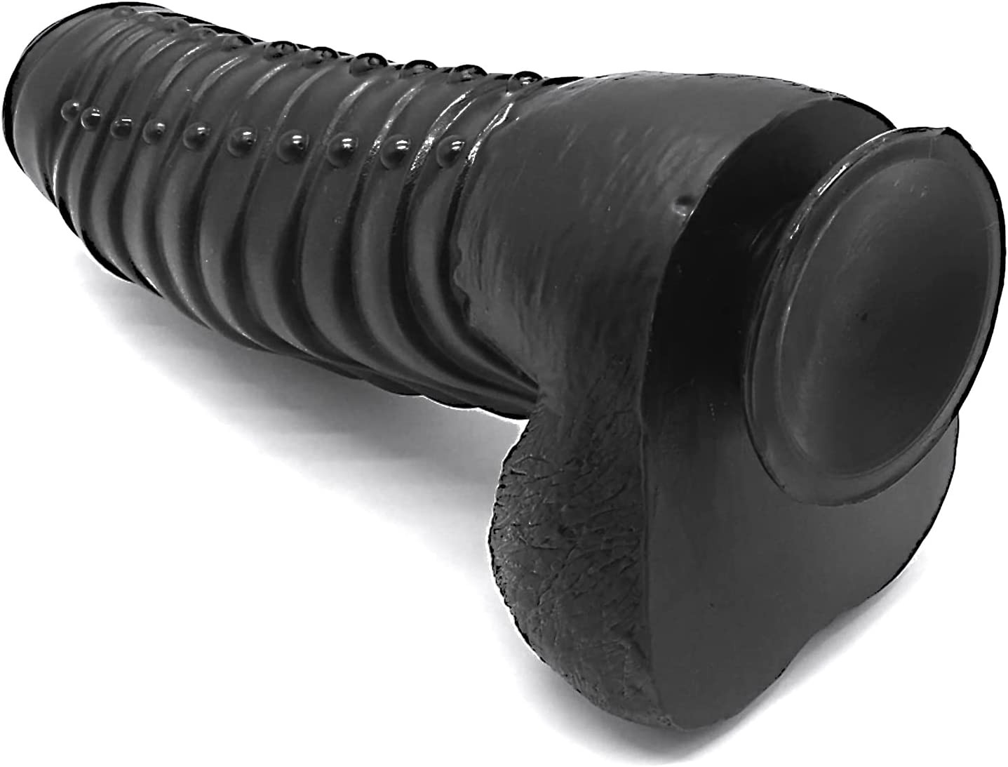 Realistic Dildo Anal Dildo with Suction Cup 11.8"X3.94" Black