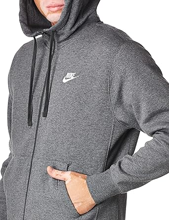 Nike Men's Sportswear Club Full Zip-Up Hoodie