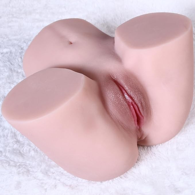 BULADOLL 20LB Life Size Sex Doll Butt Full Size Sex Doll Ass Male Masturbator Male Stroker Sex Ass Realistic Ass Sex Toy Pocket Pussy Ass with Fake Pussy Adult Sex Toys for Men Big Butt Sex Doll