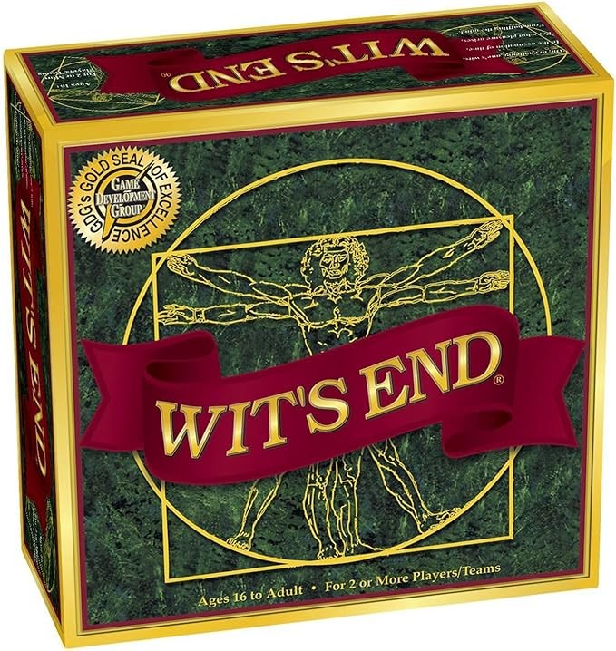 Wit's End - A Mind Challenging Trivia and Brain-Teasing Game That Will Test Players' Wits & Knowledge - for Adults & Family