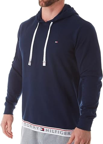 Tommy Hilfiger Men's Modern Essentials French Terry Sleepwear Hoodie