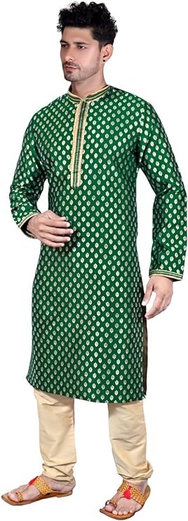 Sonisha SK105 Men's Kurta Pajama Set Indian Traditional Party Wear Outfit
