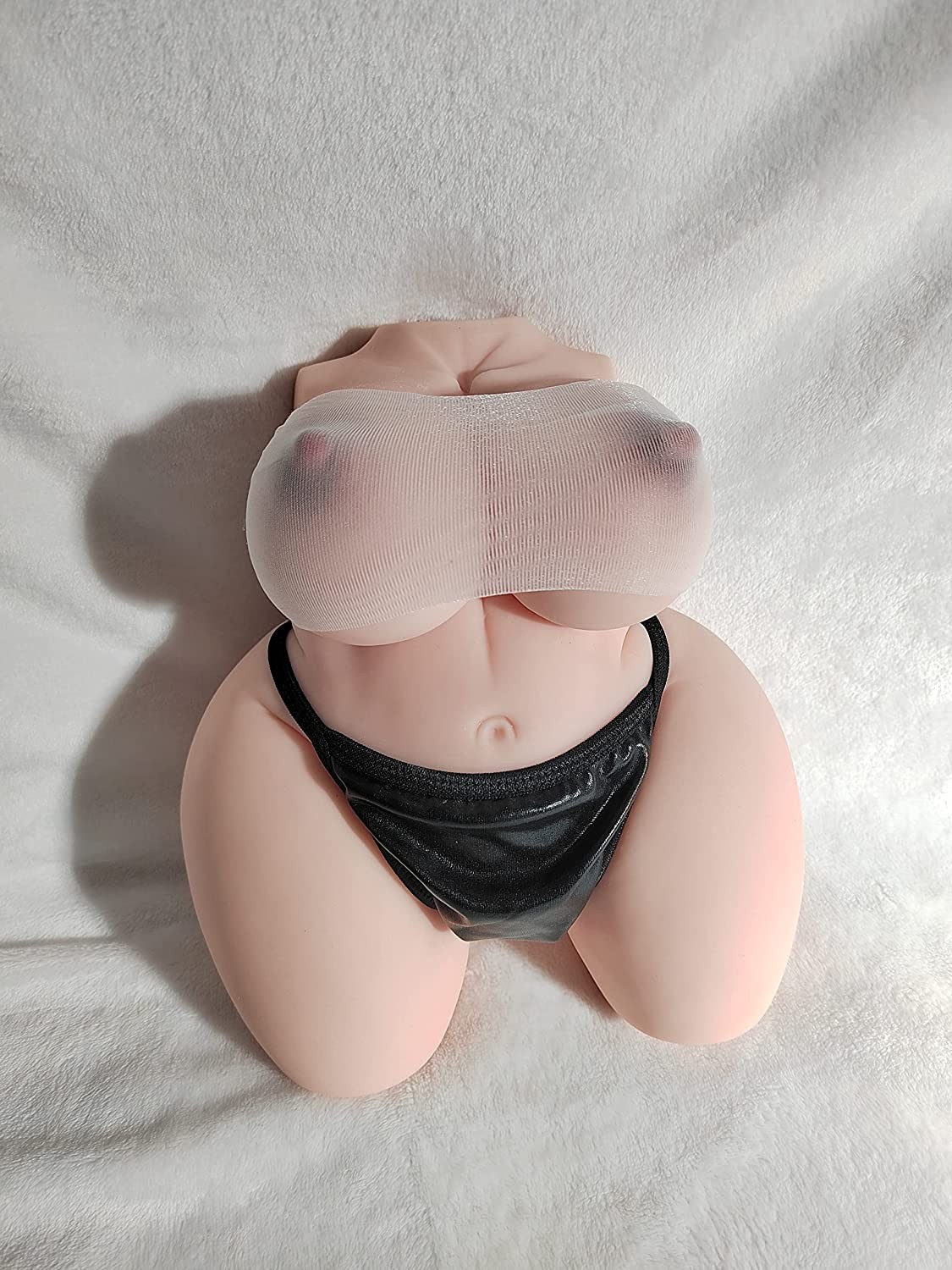 Sex Doll for Men with Big Boobs Butt Realistic Pussy Ass Male Masturbator,Female Torso Lifelike Adult Love Doll with Vaginal Anal Breast Sex Male Sex Toy