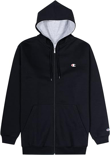 Champion Big and Tall Zip Hoodies for Men – Men’s Heavyweight Zip Hoodie Jacket