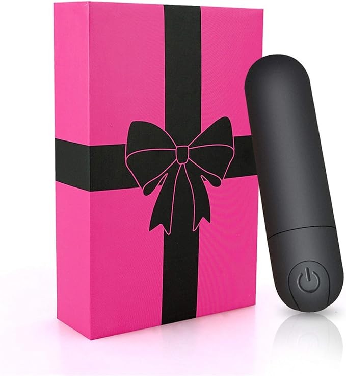 G Spot Bullet Vibrator Nipple Clitorals Stimulator USB Rechargeable for Travel - 10 Modes Portable Waterproof Mini Vaginal Anal Massager Adult Sex Toys for Women(Black)