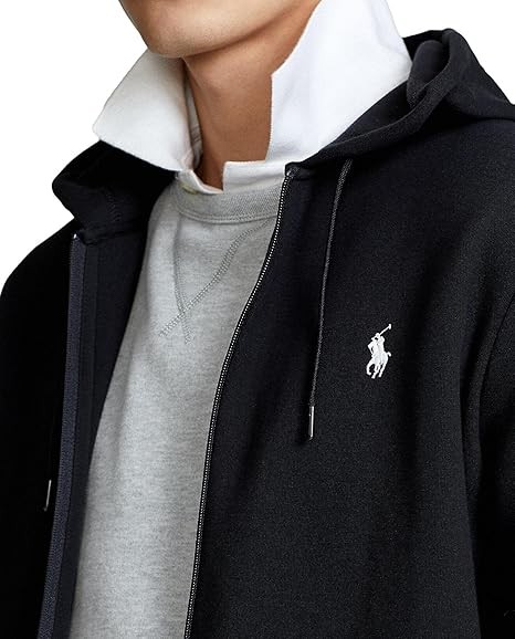 POLO RALPH LAUREN Men's Double-Knit Full-Zip Hoodie