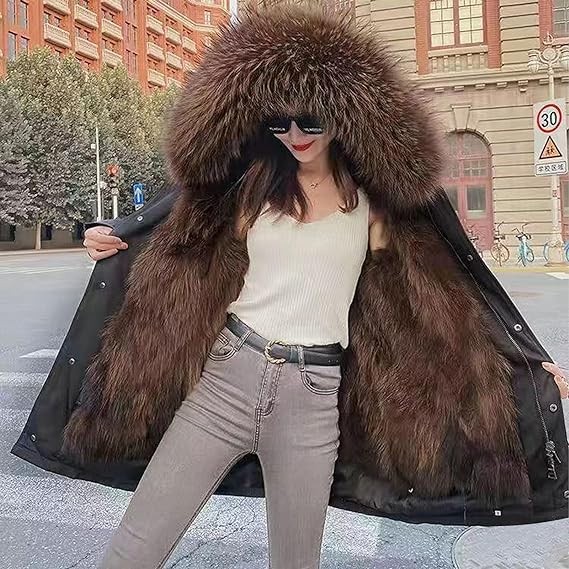 Juniors Coats Puffer Jackets Hood Coat for Women Long Sleeve Work Thermal Thick Hooded Fall Winter Coats 2023