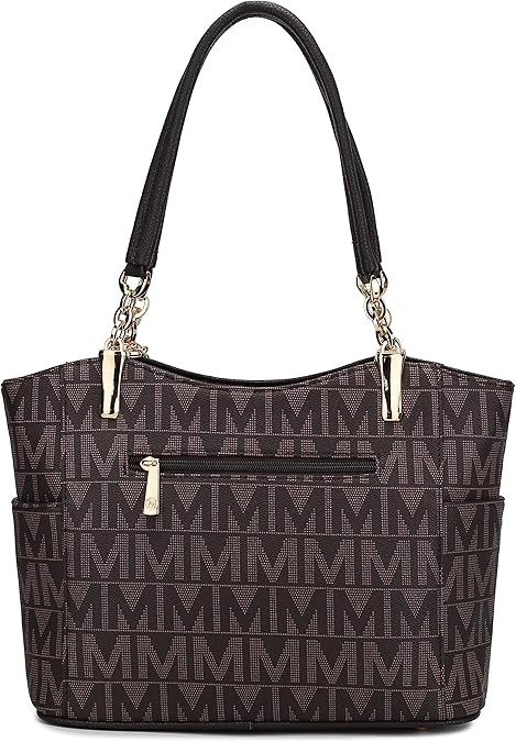 MKF Collection Shoulder Bag Handbag for Women, Vegan Leather Satchel Bag ladies Tote Bag, Top-Handle Purse by Mia K