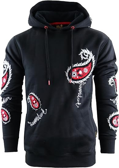 SCREENSHOT FLEECE HOODIE 3202 Mens Urban Streetwear Graffiti Embroidery Patch Fleece Pullover Hoodie Sweatshirt Top