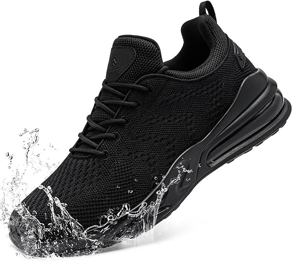 Mens Non Slip Work Shoes Slip On Water Resistant Walking Sneakers Food Service - Wide Comfortable Slip Resistant Work Shoes Chef Kitchen Men Hombre Zapatos de Trabajo