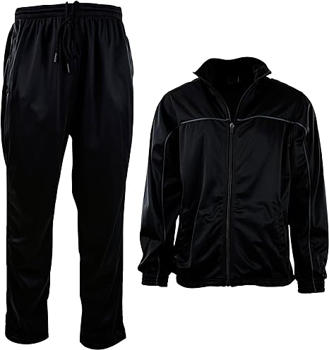 ChoiceApparel Mens Active Tracksuit with Zippered Back Pocket