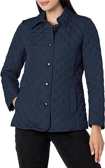 Jones New York Women's 5 Bttn Coat (Self Doubled Quilt)