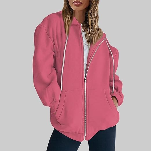 Womens Winter Coats,Women's Fashion Casual Printed Sweatshirt Long Sleeve With Pocket 2023 Trendy Printed Jacket For Women