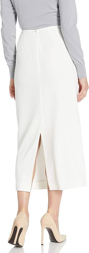 Kasper Women's Stretch Crepe Column Skirt