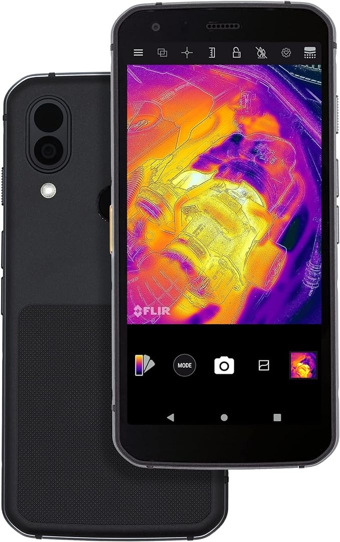 Cat S62 Pro Rugged unlocked 6GB Smartphone – North America Variant – with FLIR Thermal Imager – Full Warranty Support in US and Canada Visit the Cat Store