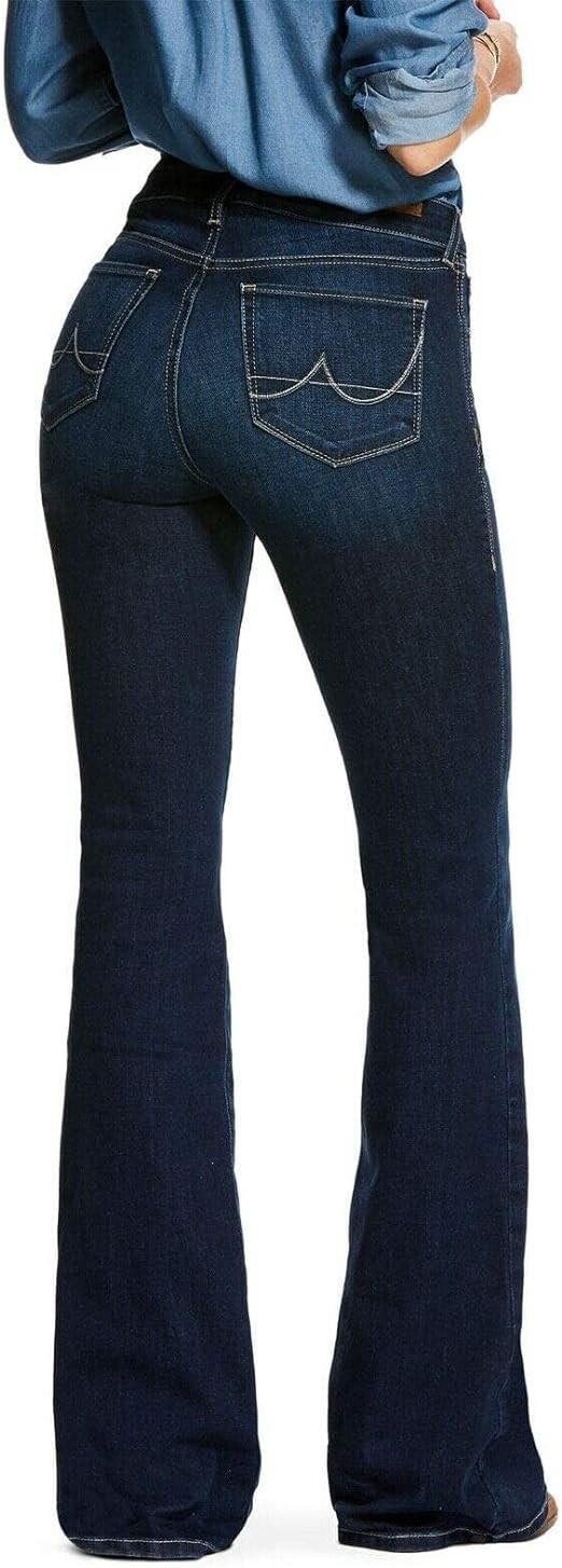 Ariat Female Ultra Stretch Perfect Rise Katie Flare Jean Maya 31