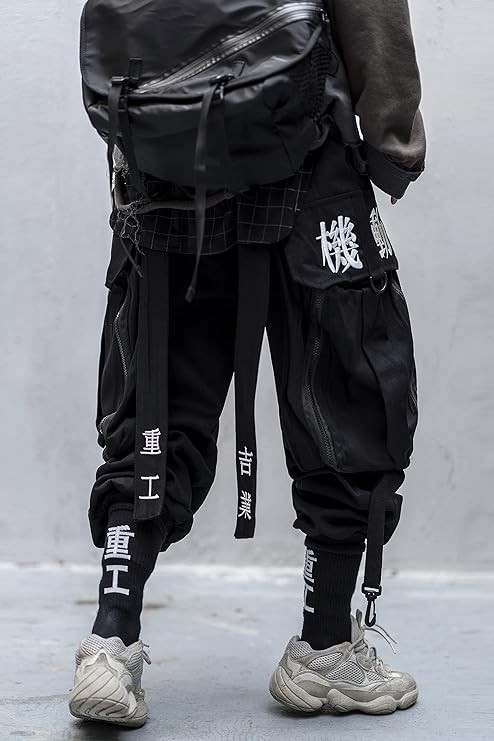 Niepce Inc Men's Japanese Streetwear Techwear Cargo Pants
