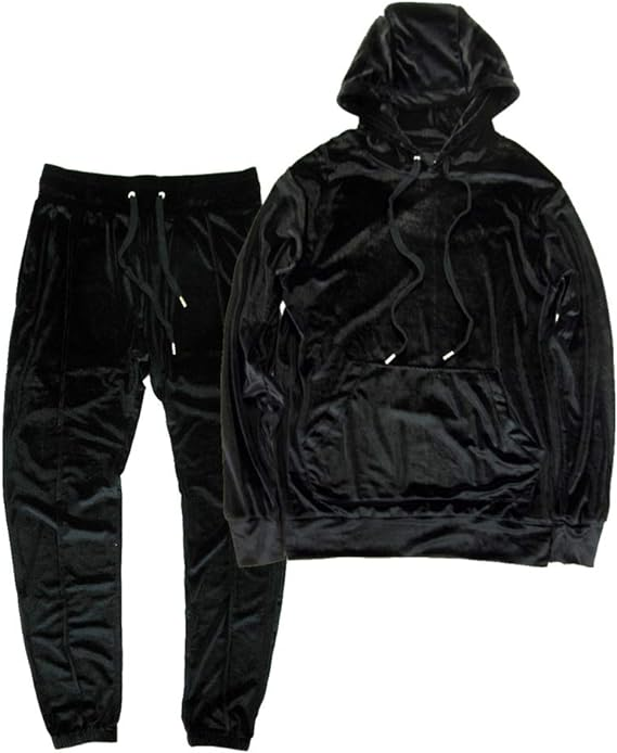 VFIVE UNFOUR Unisex Velvet Velour Swag Fashion Hoodies