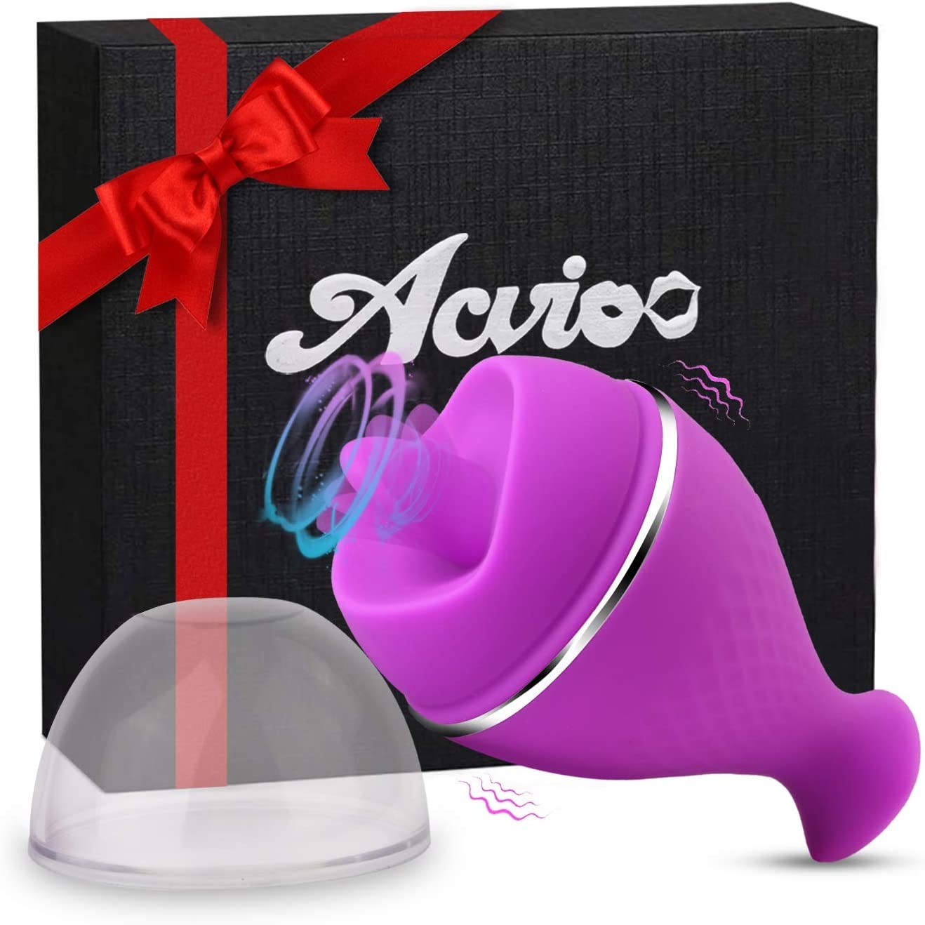 Clitoral Licking Vibrator Clitoris Tongue Stimulator Vaginal Breast Nipple G Spot Massager for Quick Orgasm Masturbator Mini Vibrator Adult Sex Toys for Women Couples