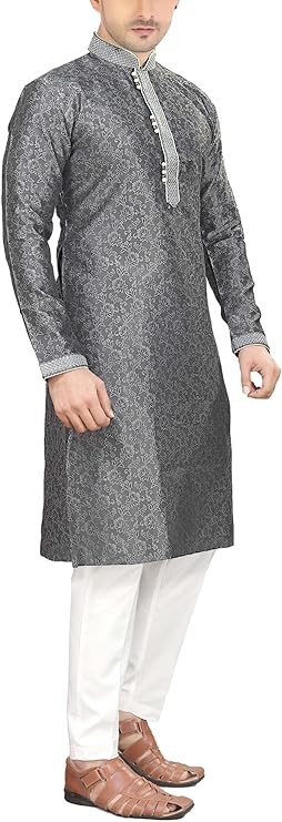 Sonisha SK111 Men's Kurta Pajama Set Indian Traditional Party Wear Outfit